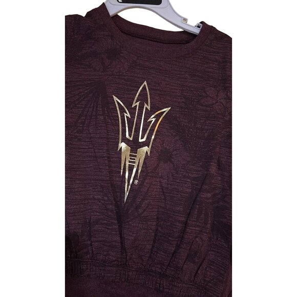 NEW ASU Arizona State Sun Devils Colosseum Hawaiian Shirt Shorts Set 3T Girls - Picture 7 of 9